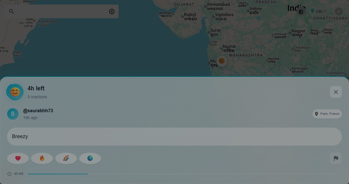 WorldVibe project screenshot